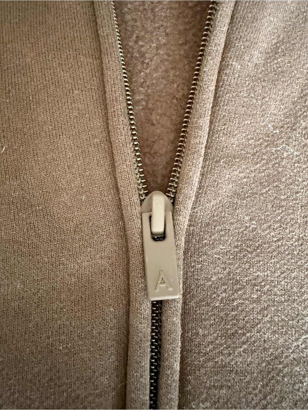 Aritzia - Cozy Sweatfleece Perfect Zip Hoodie - Picture 7 of 10